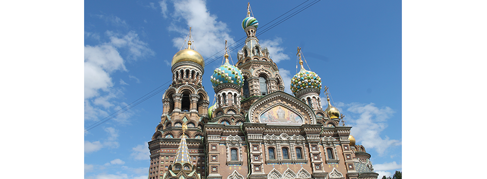 Church in St. Petersberg, Russia